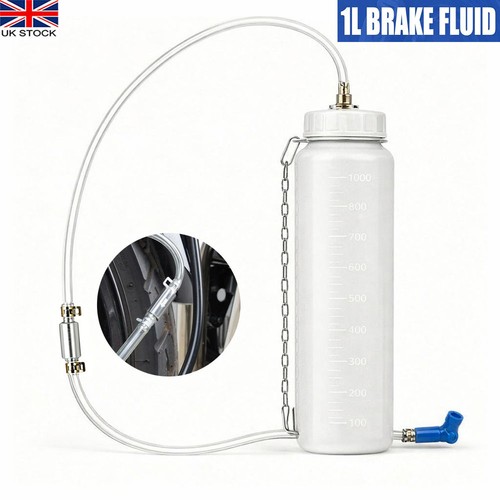 Brake fluid bleeder kit - fluid, one