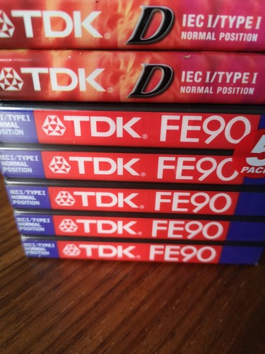 Tdk d90 5 pack - tdk,