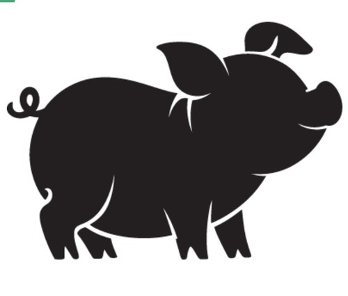 Pig vinyl decal sticker - pig,