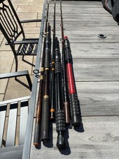 3 sea Fishing Rods, Ian Golds