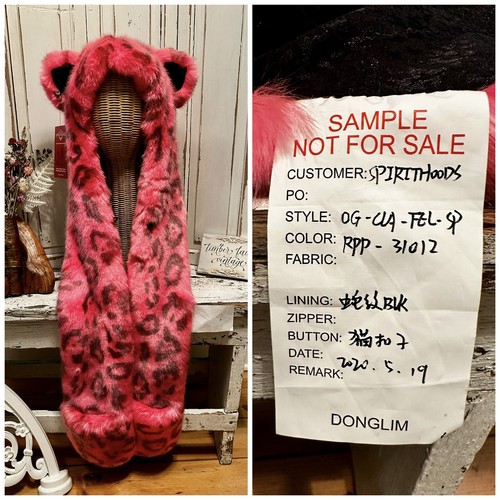 Spirithoods rare sample neon - spirithoods,