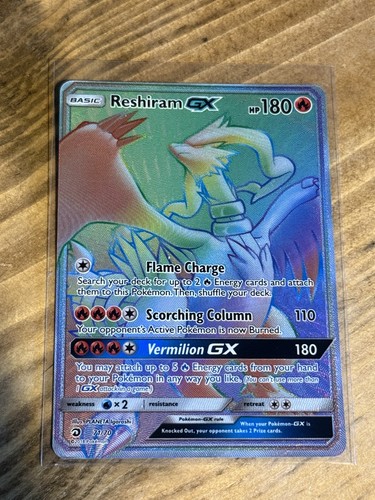 Pokemon cards reshiram gx - pokemon,