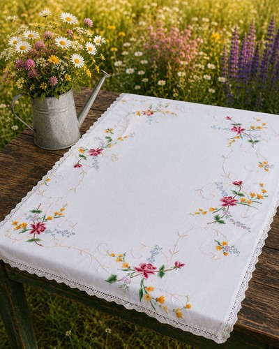 Vintage hand embroidered - vintage,