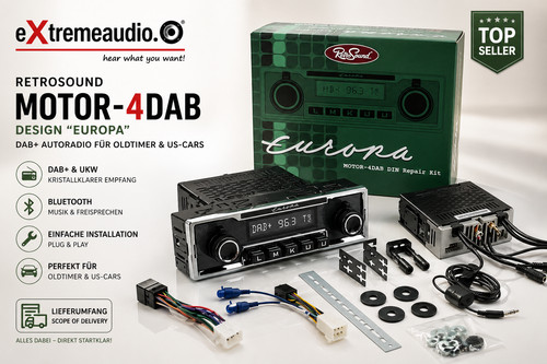 Retrosound motor 4dab design - retrosound,