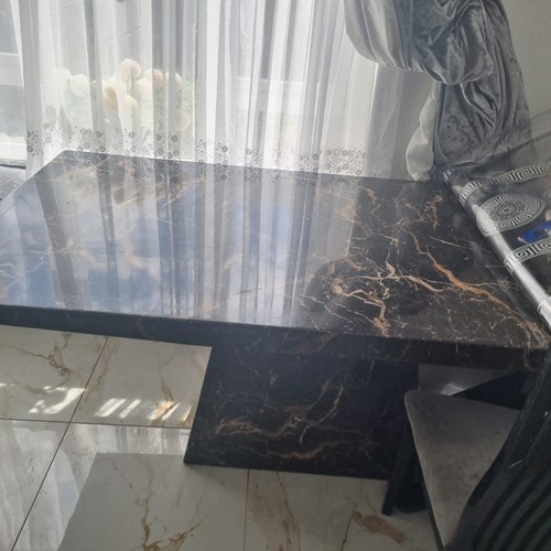 Black and brown marble - and,