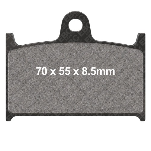 Front ebc brake pads fa236 - front,