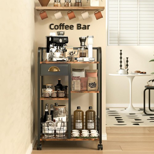 Coffee cart with storage - coffee,