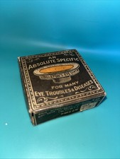 Singleton’s Eye Ointment Pot and Box Original