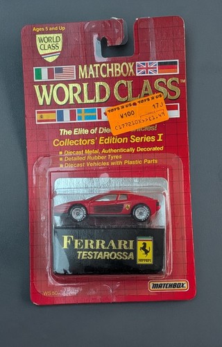 Matchbox world class - class, ferrari
