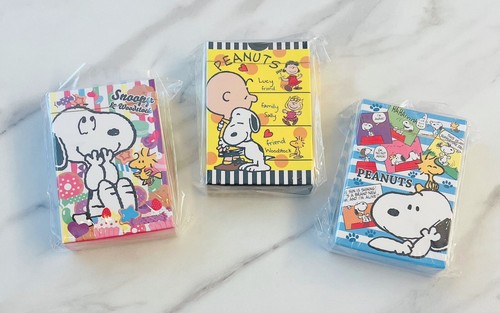 Peanuts snoopy playing cards - peanuts,