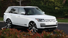 24" Lexani Lust Alloy Wheels Gloss Black Machine Face Range Rover Sport