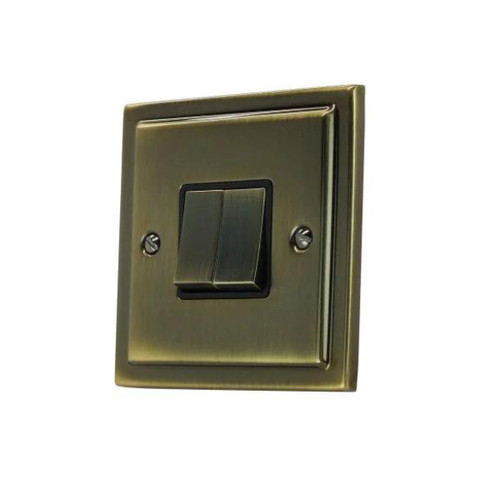 Antique brass vintage stepped - antique,