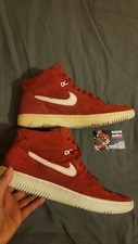 Mens Nike sky force 88 Mid Trainers UK 8.5 Red/White
