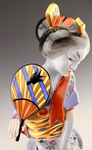 Mint herend geisha large - 🦋,