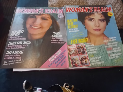 Vintage woman s realm - x, woman's
