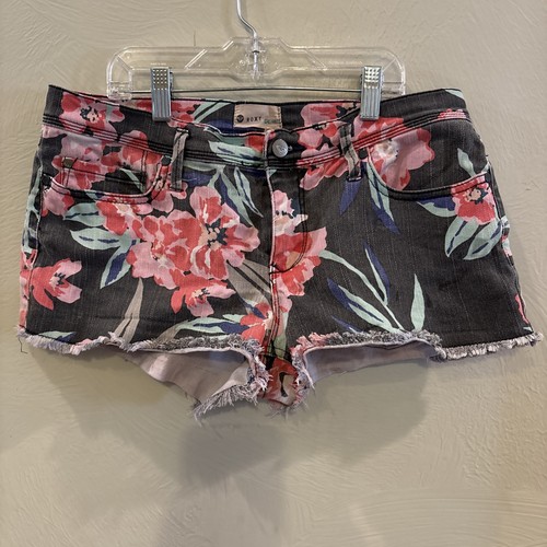 Vintage roxy flower denim - vintage,