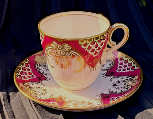 Vintage antique fuschia and - fuschia,