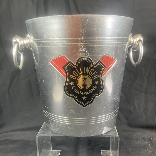 Bollinger champagne ice bucket - bollinger,
