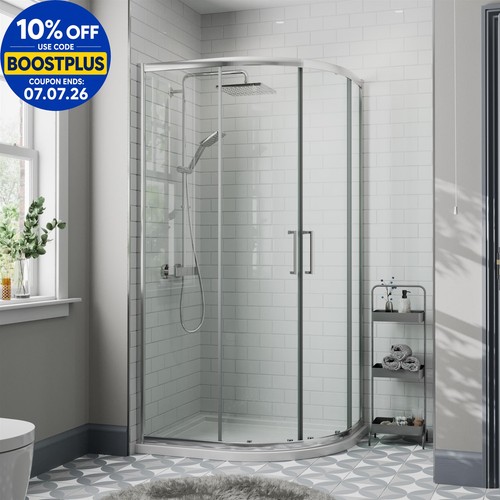 900mm quadrant shower - x,