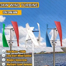3KW Vertical Axis Wind Power