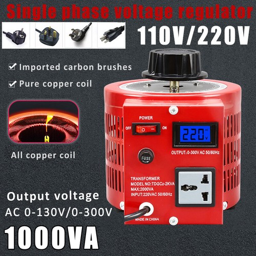 1000va 130v 300v adjust lcd - 0-130v/300v,