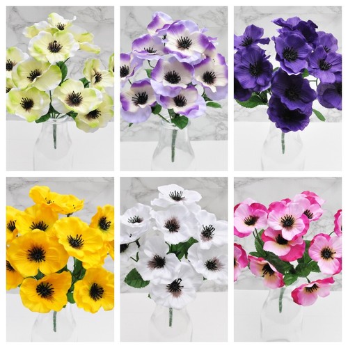 Artificial silk flowers pansy - artificial,