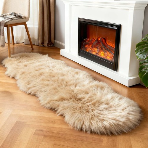 Linmopm faux fur sheepskin - linmopm,