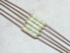 Ceramic Thermal Temperature Cut Off Fuse 76c 250v 2A (60mm Legs) QTY=5