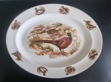 Bone China Game Bird Meat Platter.