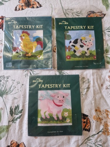 Farmyard animals canvas - animals,
