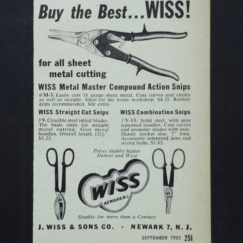 Wiss metal master compound - wiss,