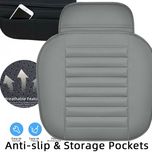 Grey front car seat - front, cover