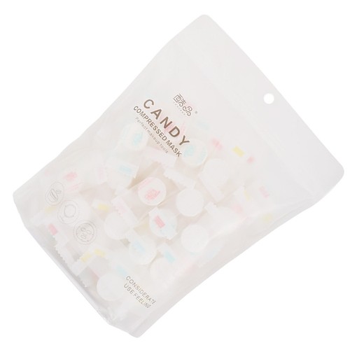 100 pcs compressed facial - 100,