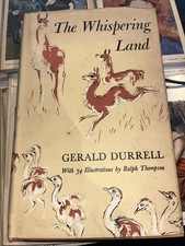 Gerald Durrell - The Whispering Land - 1st/1st (1961 First Edition DJ)