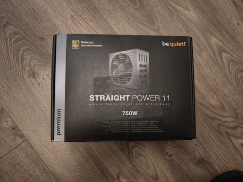 Quiet 750w straight power - be,