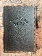 Black Faux Leather Harley Davidson Owners Group (HOG) Member Card Holder Wallet