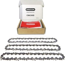 Oregon 3-Pack Chainsaw Chain 3/8" LP Pitch, .050" (1.3 mm) Gauge for 16" (40cm)