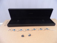 Silver Bracelet & Silver Stud Earrings bought from H Samuel