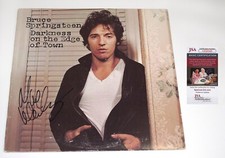 Max Weinberg signed Bruce Springsteen "DARKNESS ON EDGE OF TOWN" Vinyl Album JSA