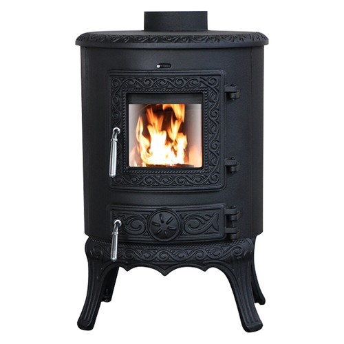 5kw black woodburning - black, stove