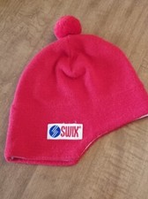 Vintage Swix Red Ski Cap Knit