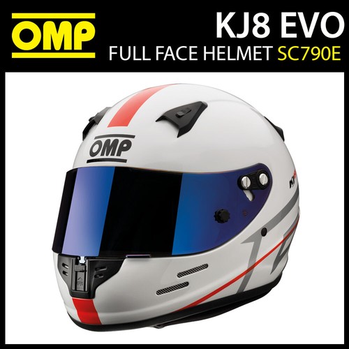 Omp kj8 evo kart helmet - kj-8,