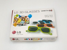 LG 3D Glasses Party Pack X 5 AG-F215  Bundle Cinema 3D Multi Colour        K12
