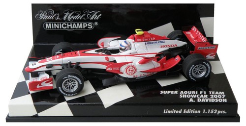Minichamps super aguri - minichamps, f1