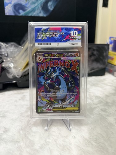 Mega charizard ace 10 - mega, x