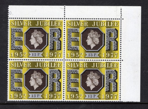1977 13p silver - silver, jubilee