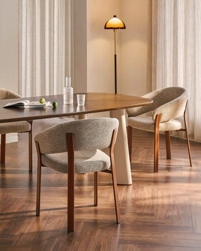 Bramley warm taupe - warm, dining
