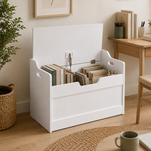 Wooden blanket box - wooden,