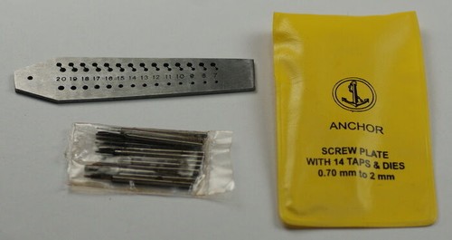 Screw tap die plate with - plate, 14