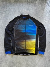 Boardman Men's Winter Cycling Jersey Full Zip Long Sleeve Size Medium Reflective